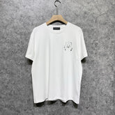 Amiri T Shirt Printed Casual Hip Hop round Neck Short Sleeve T-shirt